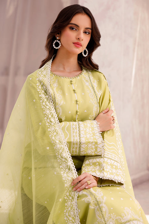 Bahar Embroidered Lawn'25 By Farasha