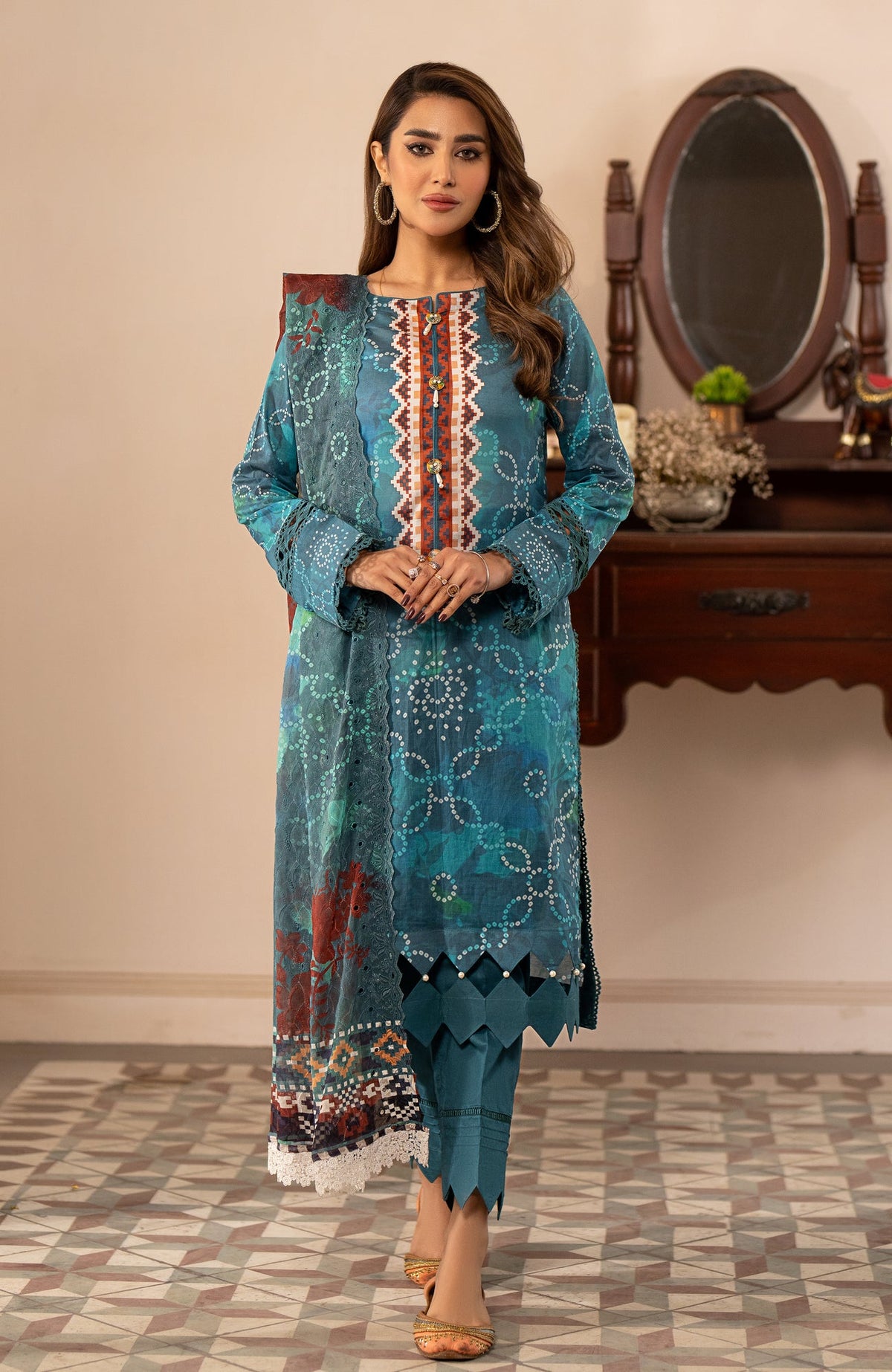 AL Zohaib Sunshine Bloom - Chiffon Dupatta Collection