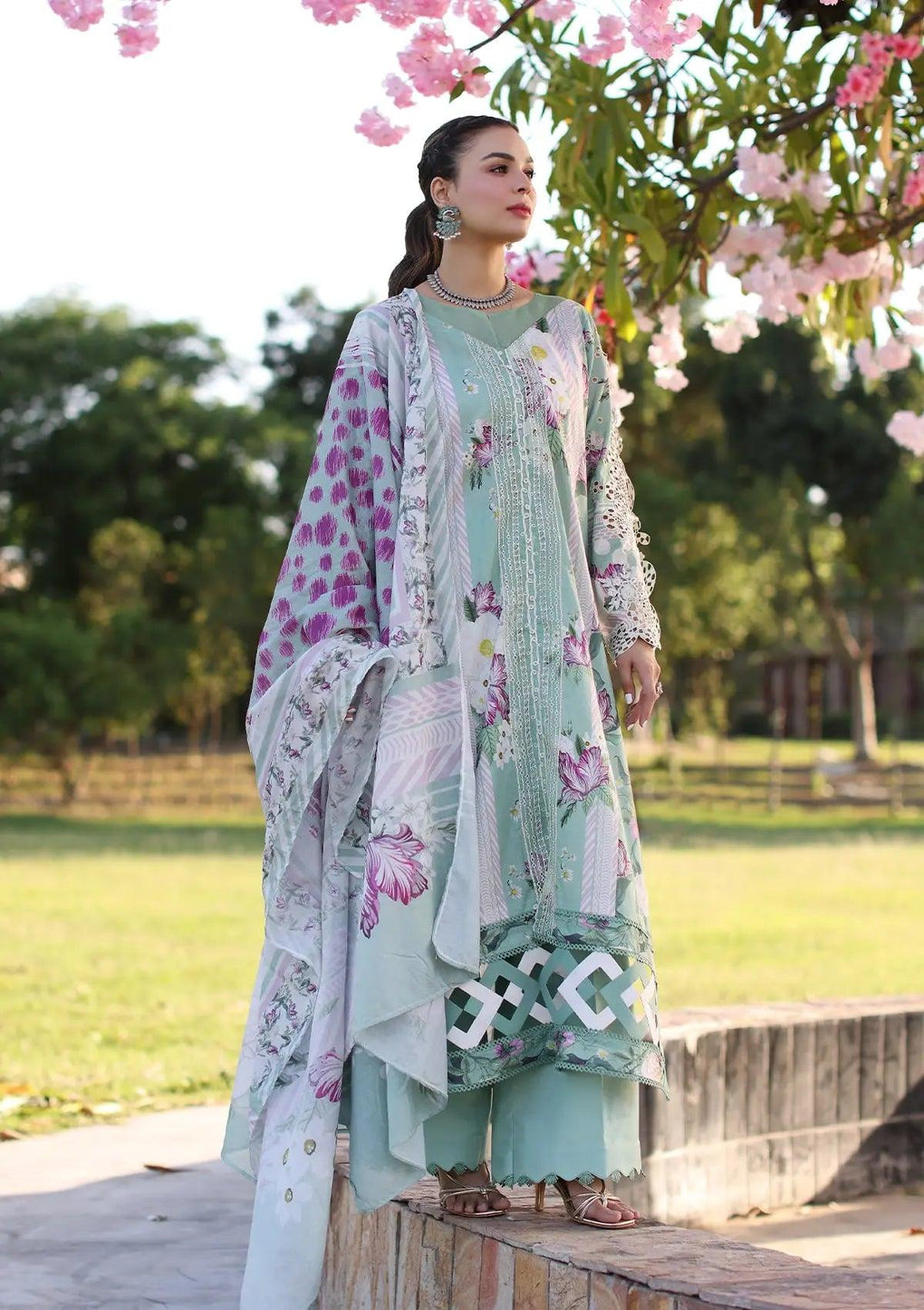 Elaf Prints Chikankari 2024