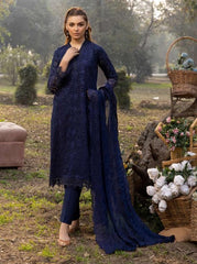 Noor e Chasham Embroidered Lawn Collection By Aalaya