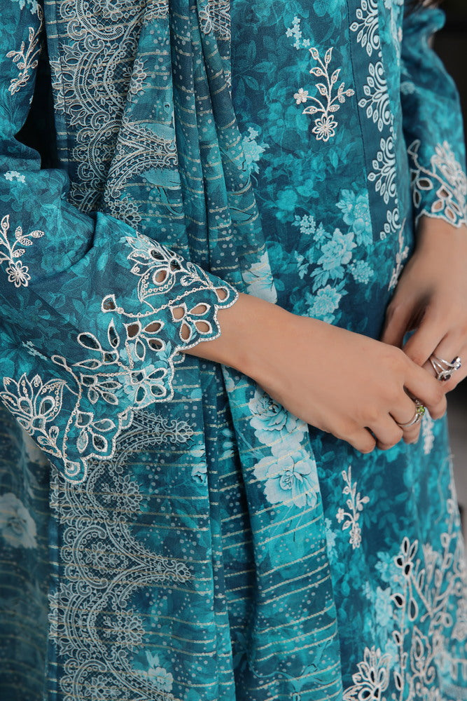 Zynah Chikankari Lawn Collection Vol-1 2025