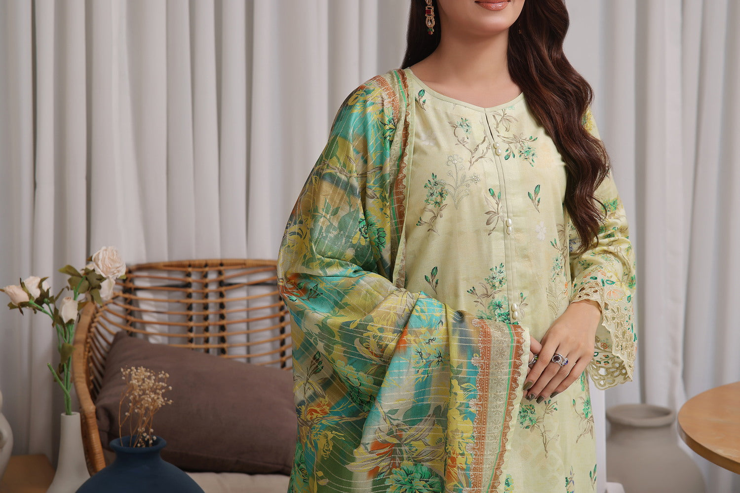 Zynah Chikankari Lawn Collection Vol-1 2025