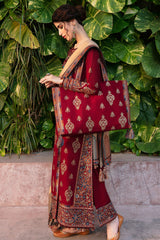 Jazmin Present Dastak Embroidered Luxury Winter Collection D-01