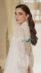 Qalamkar Chiffon Wedding Formals 25