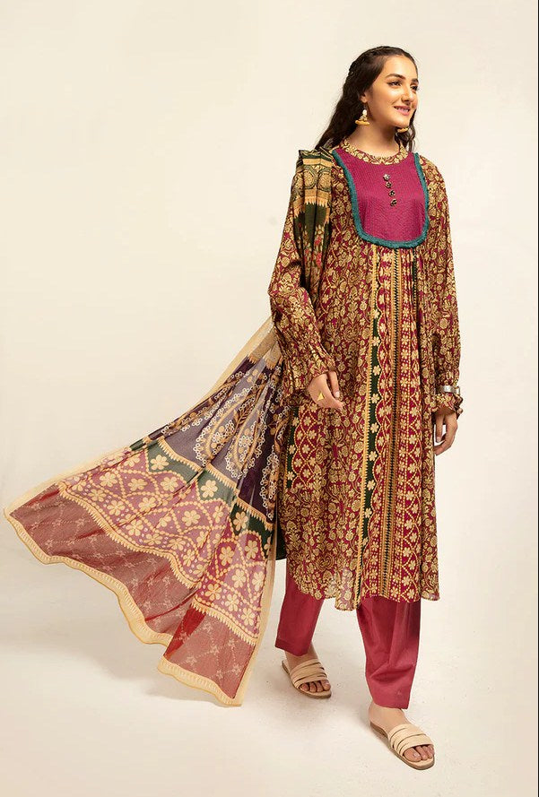 Nishat Printed Lawn-42101201-R