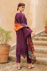 Baroque Embroidered Swiss Lawn Festive Collection '24 (04)