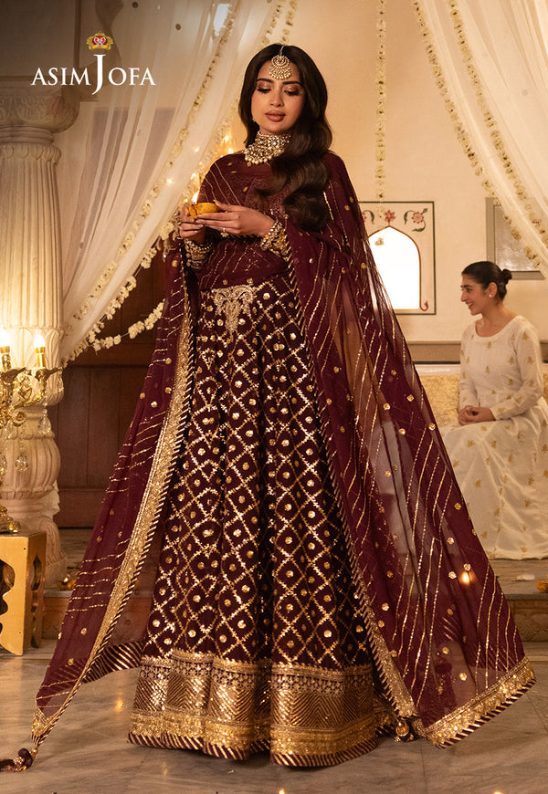 Shehnai Luxury Festive Collection By Asim Jofa 04