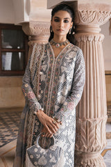 Shahkaar Luxury Lawn Embroidered Eid Festive Collection D3