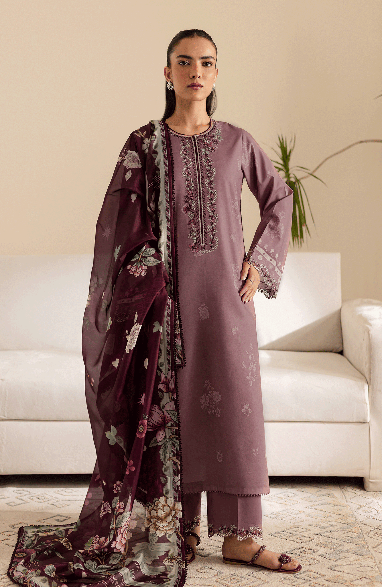 Selure - Unstitched Lawn - '25 By Seran