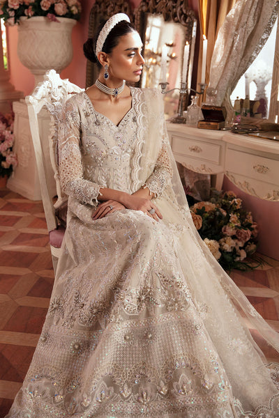 Secret Garden Luxury Embroidered Formal Chiffon Collection By Nureh 62