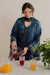 Nureh Gardenia Embroidered Viscose Slub '26