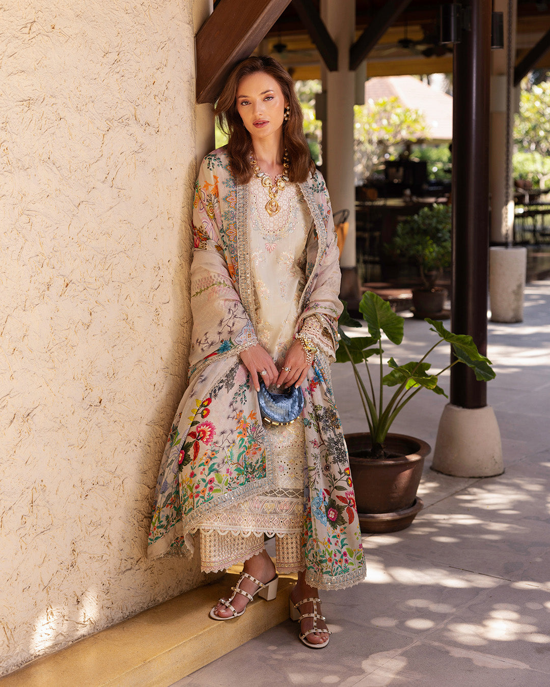 Zinnia Luxury Lawn By Faiza Saqlain
