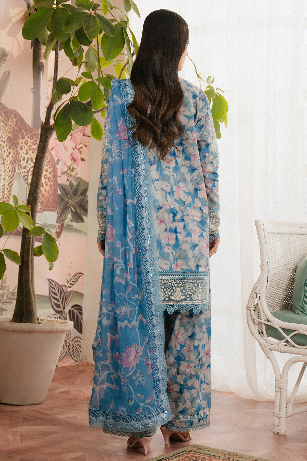 Armelia Printed Lawn'25 By Ayzel