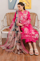 Signature Prints By Nurèh Printed Lawn Collection With Printed Chiffon Dupatta 24 (103)