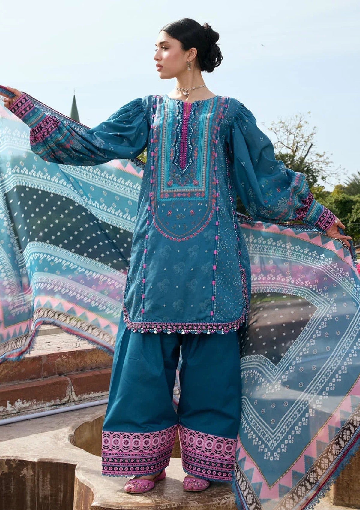 Kahf Aangan Printed Lawn Collection '26