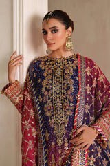 BAROQUE EMBROIDERED CHIFFON FANCY FORMAL