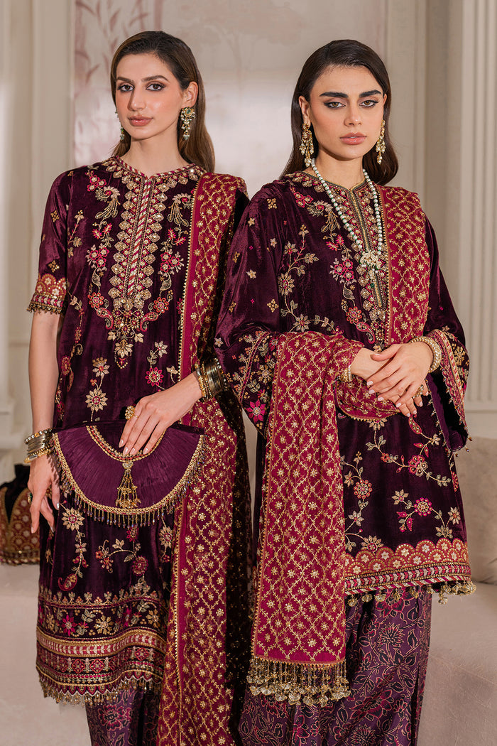 Baroque Velvet Embroidered Collection 24