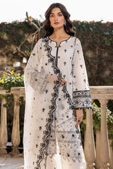 Bahar Embroidered Lawn'25 By Farasha