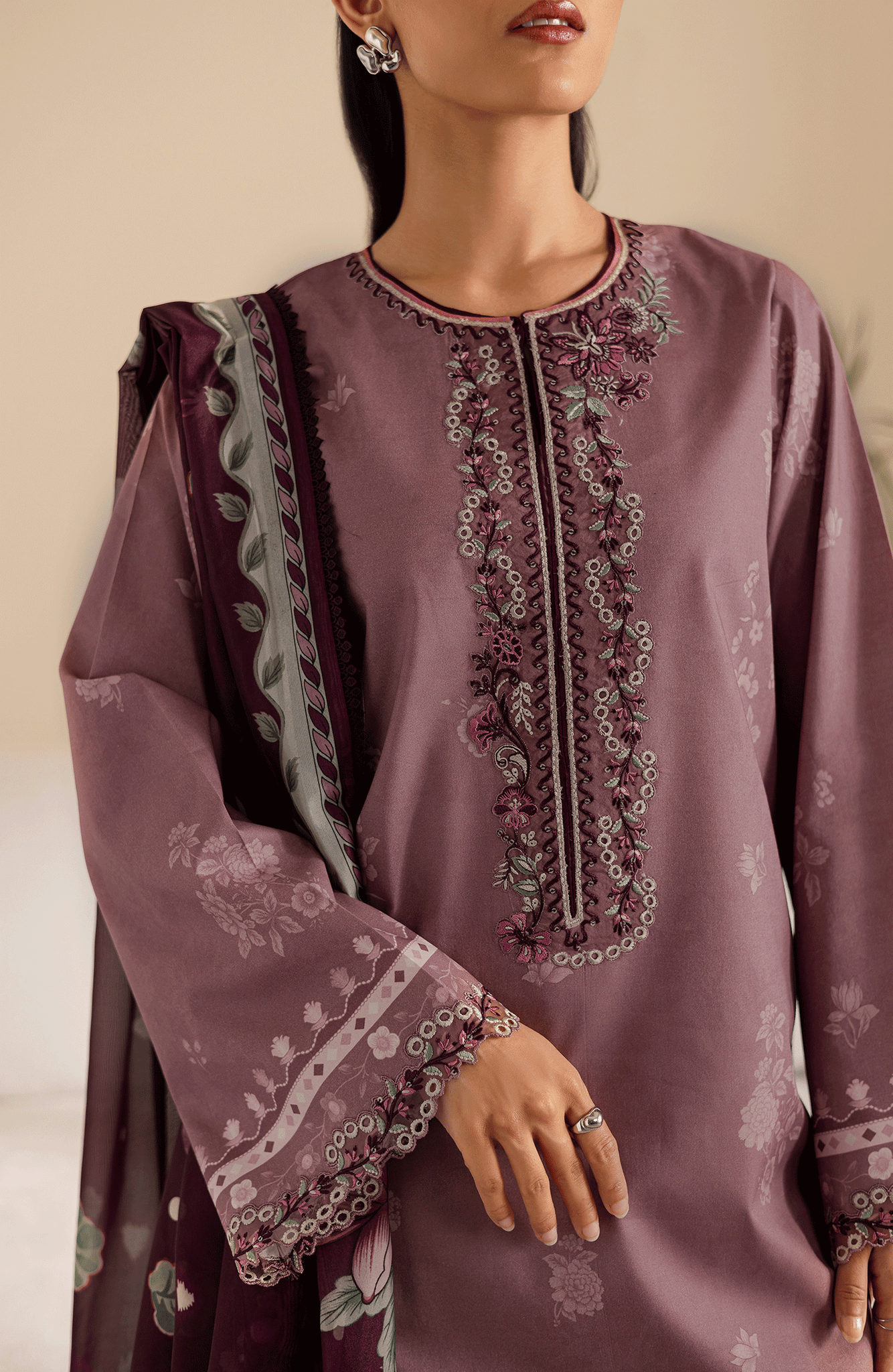 Selure - Unstitched Lawn - '25 By Seran