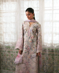 Neeshay Summer Printkari Lawn
