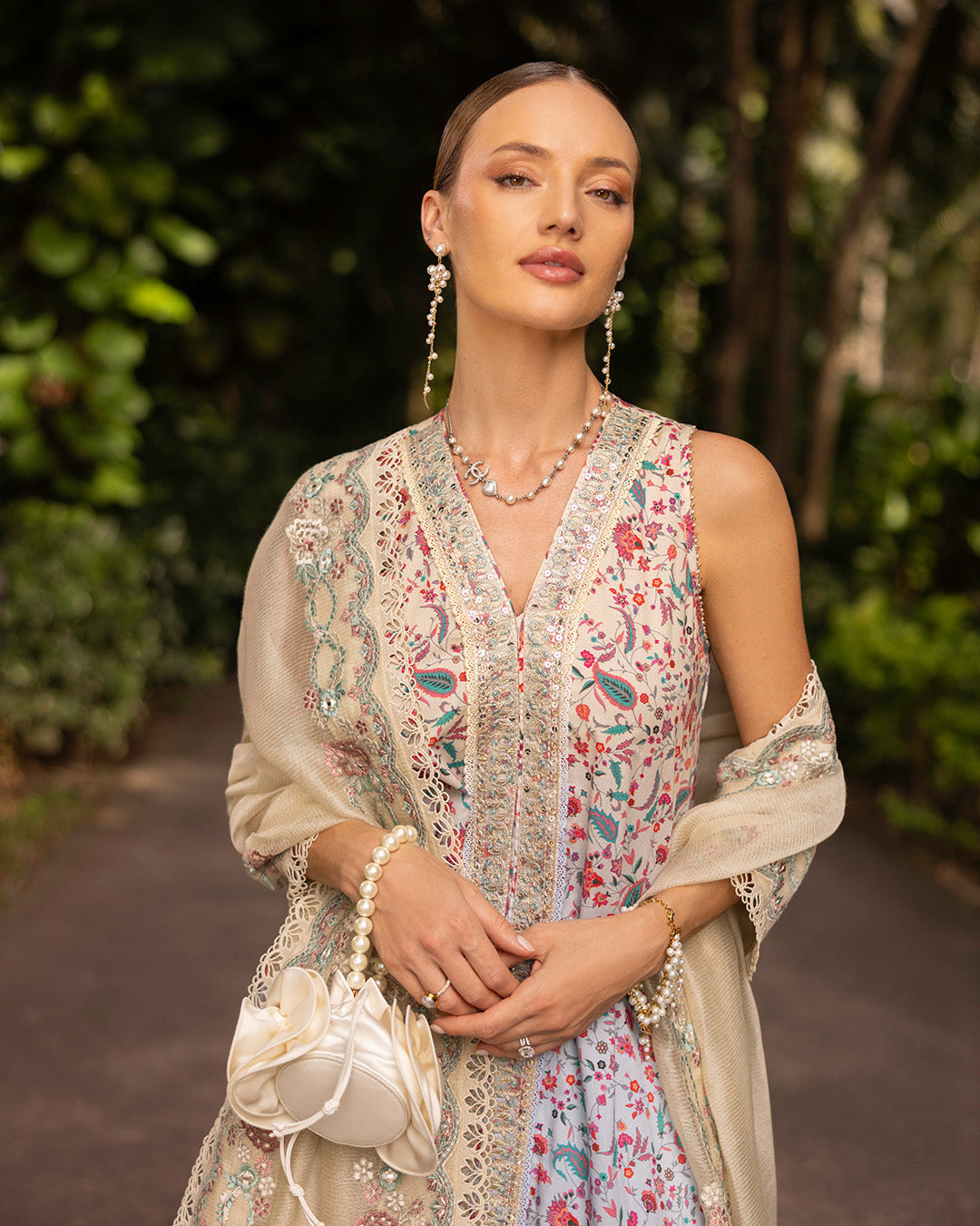 Zinnia Luxury Lawn By Faiza Saqlain