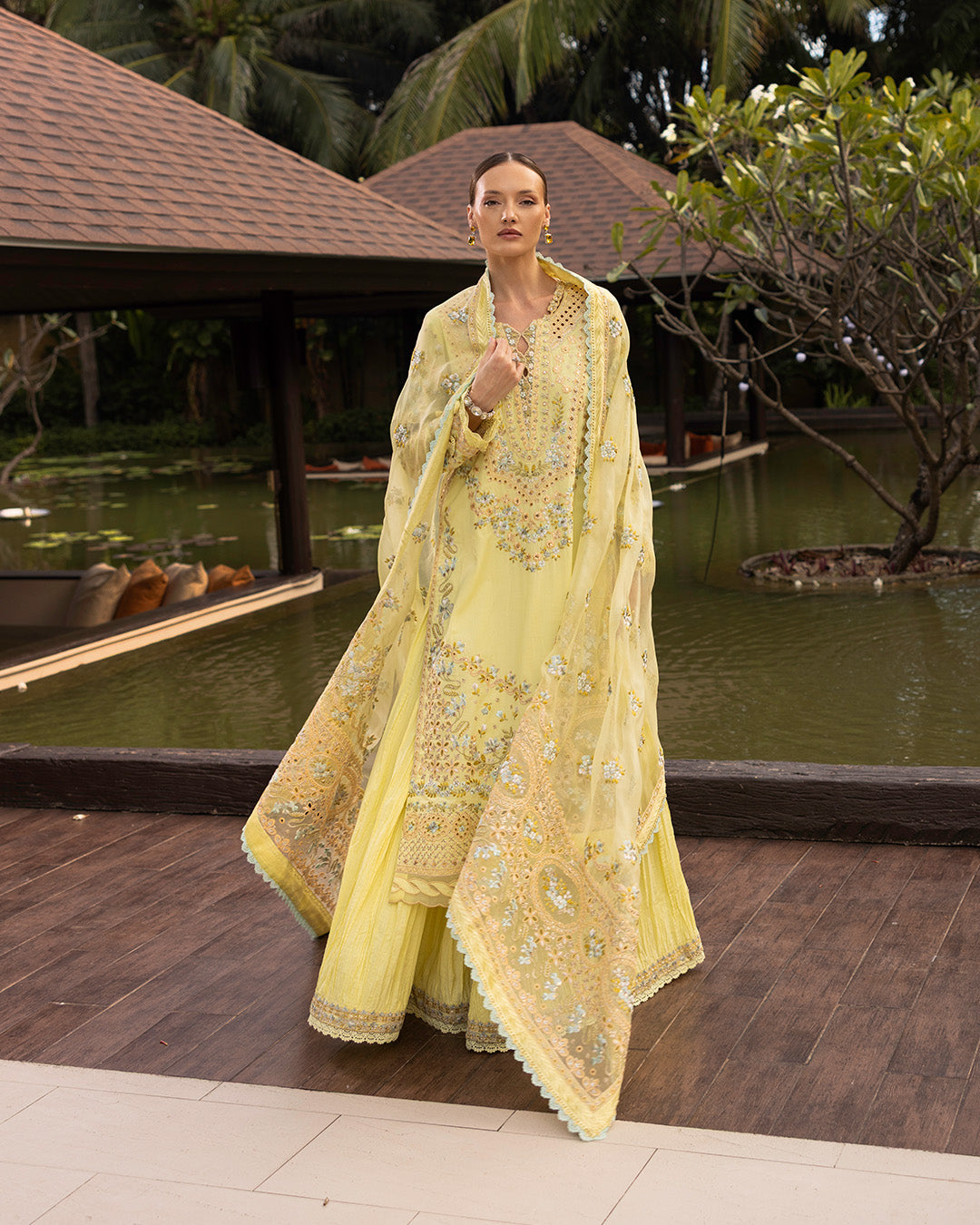 Zinnia Luxury Lawn By Faiza Saqlain