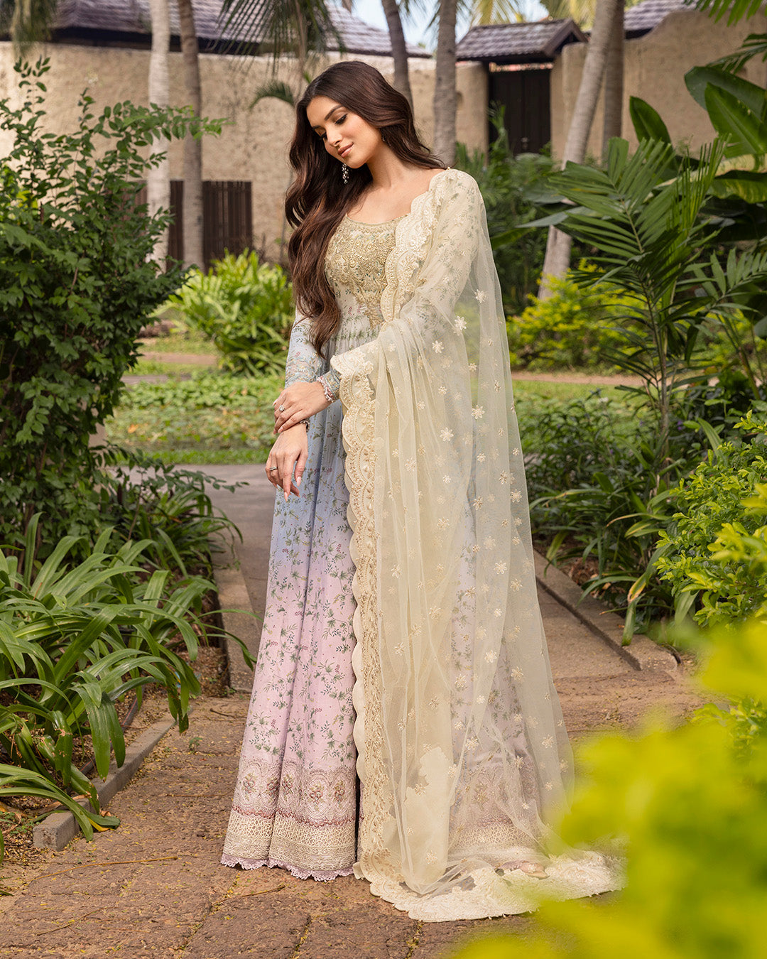 Zinnia Luxury Lawn By Faiza Saqlain