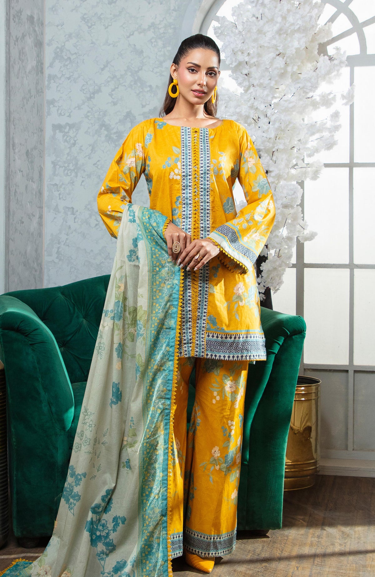 Alzohaib Coco Cords Digital Printed By-26