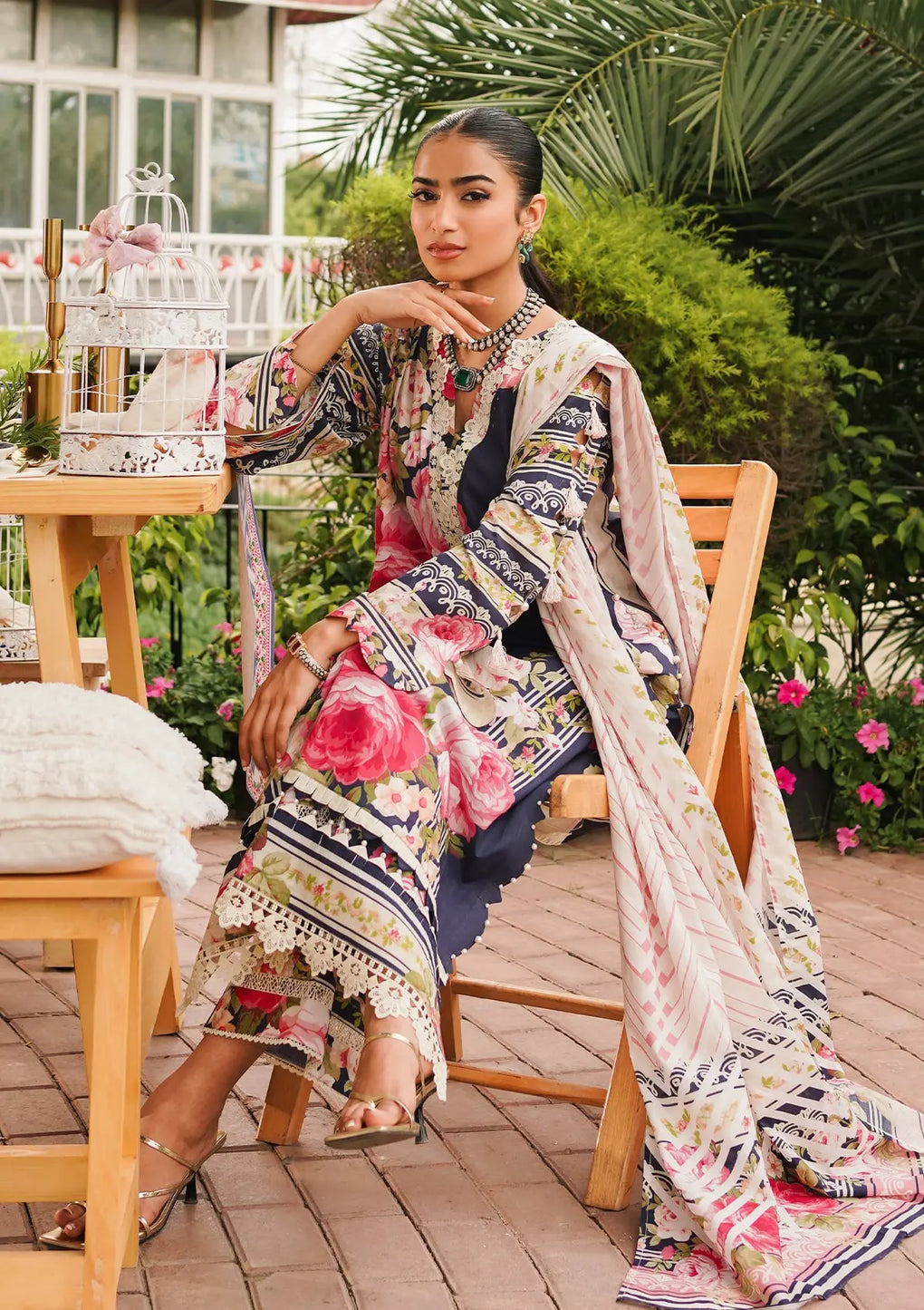 Elaf  Printed Lawn Collection 24 5B)