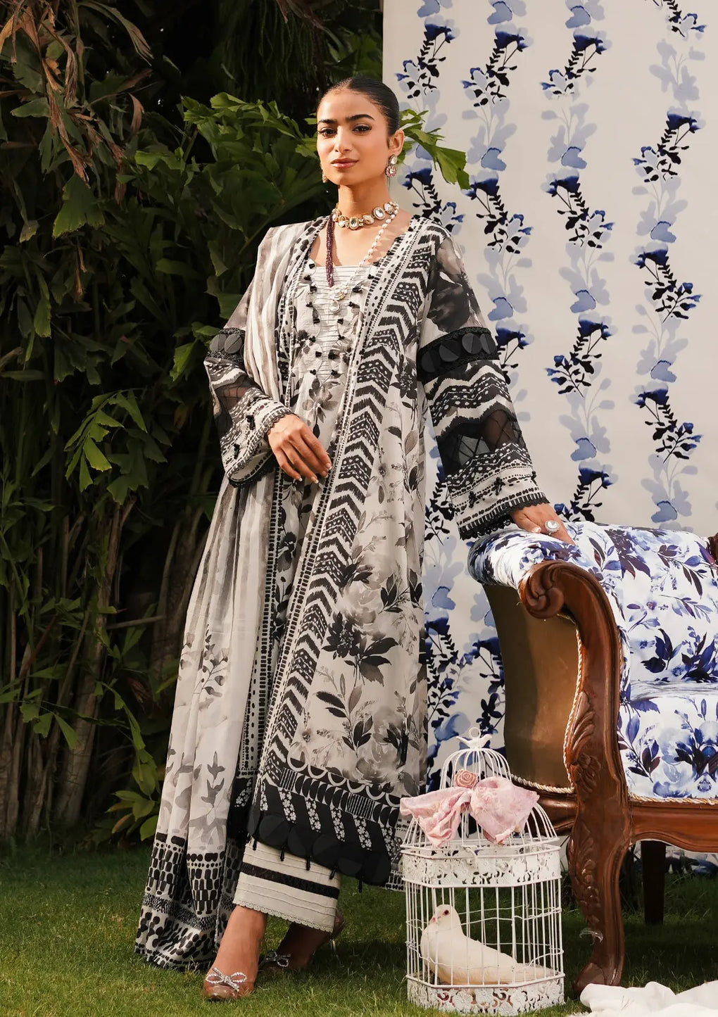 Elaf  Printed Lawn Collection 24 (7B)