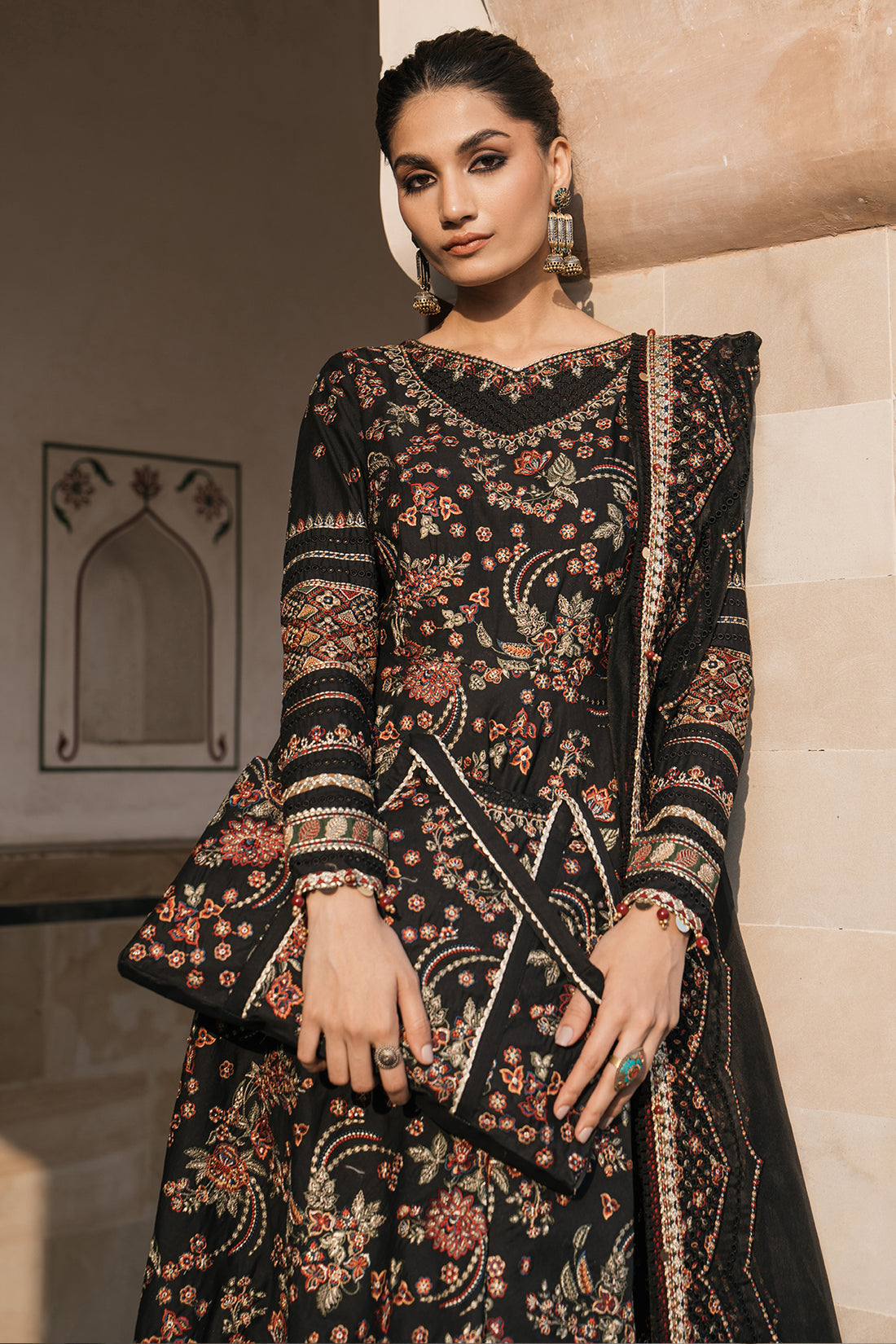 Shahkaar Luxury Lawn Embroidered Eid Festive Collection 15