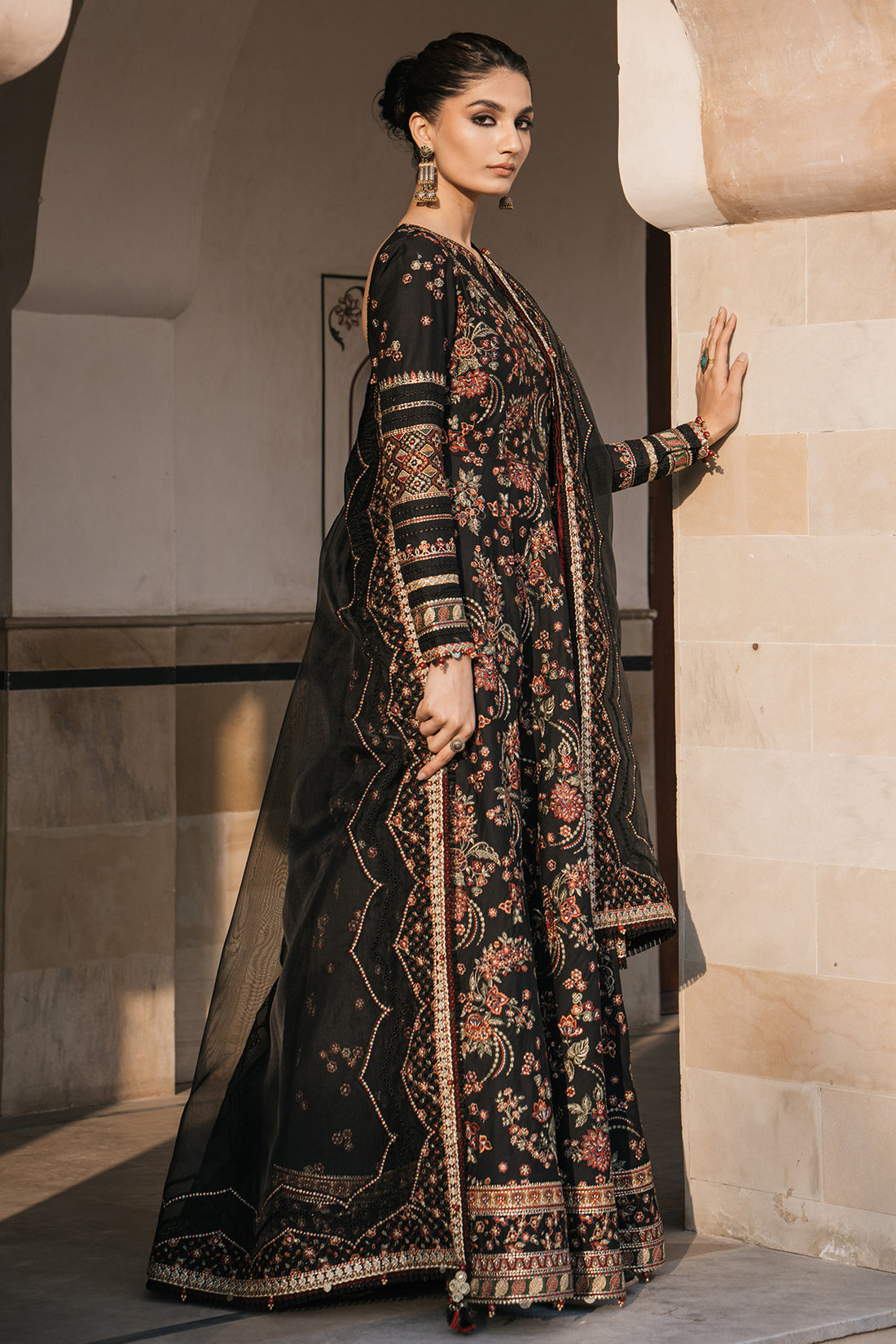 Shahkaar Luxury Lawn Embroidered Eid Festive Collection 15