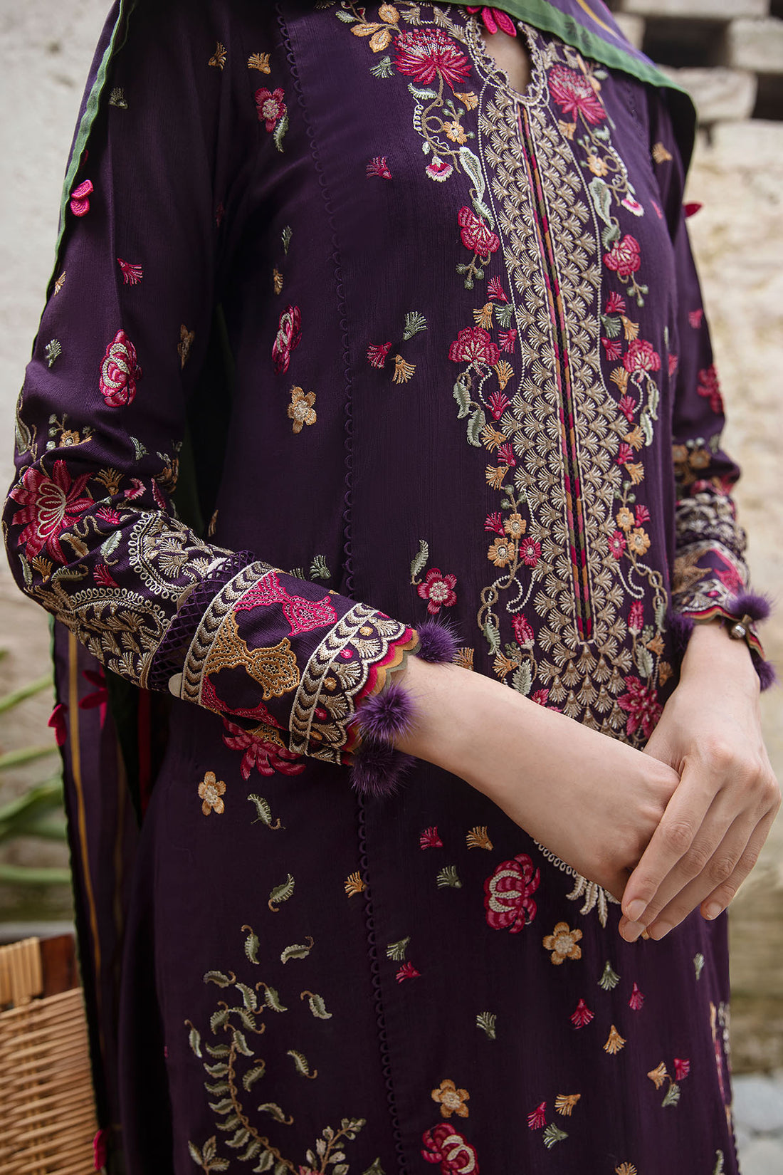 IRIS Fall / Winter Embroidered Collection By Jazmin