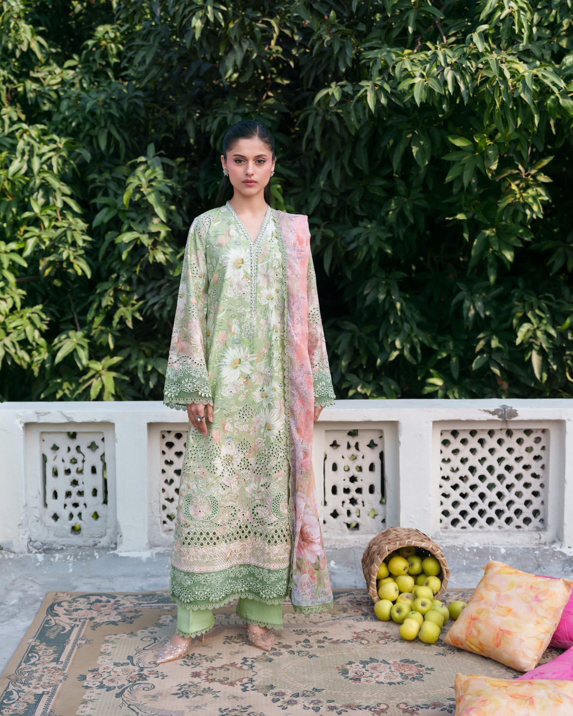 Neeshay Summer Printkari Lawn
