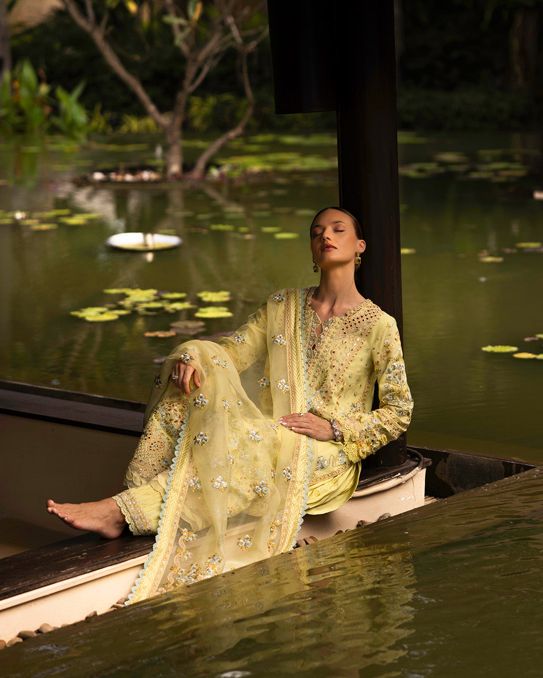 Zinnia Luxury Lawn By Faiza Saqlain