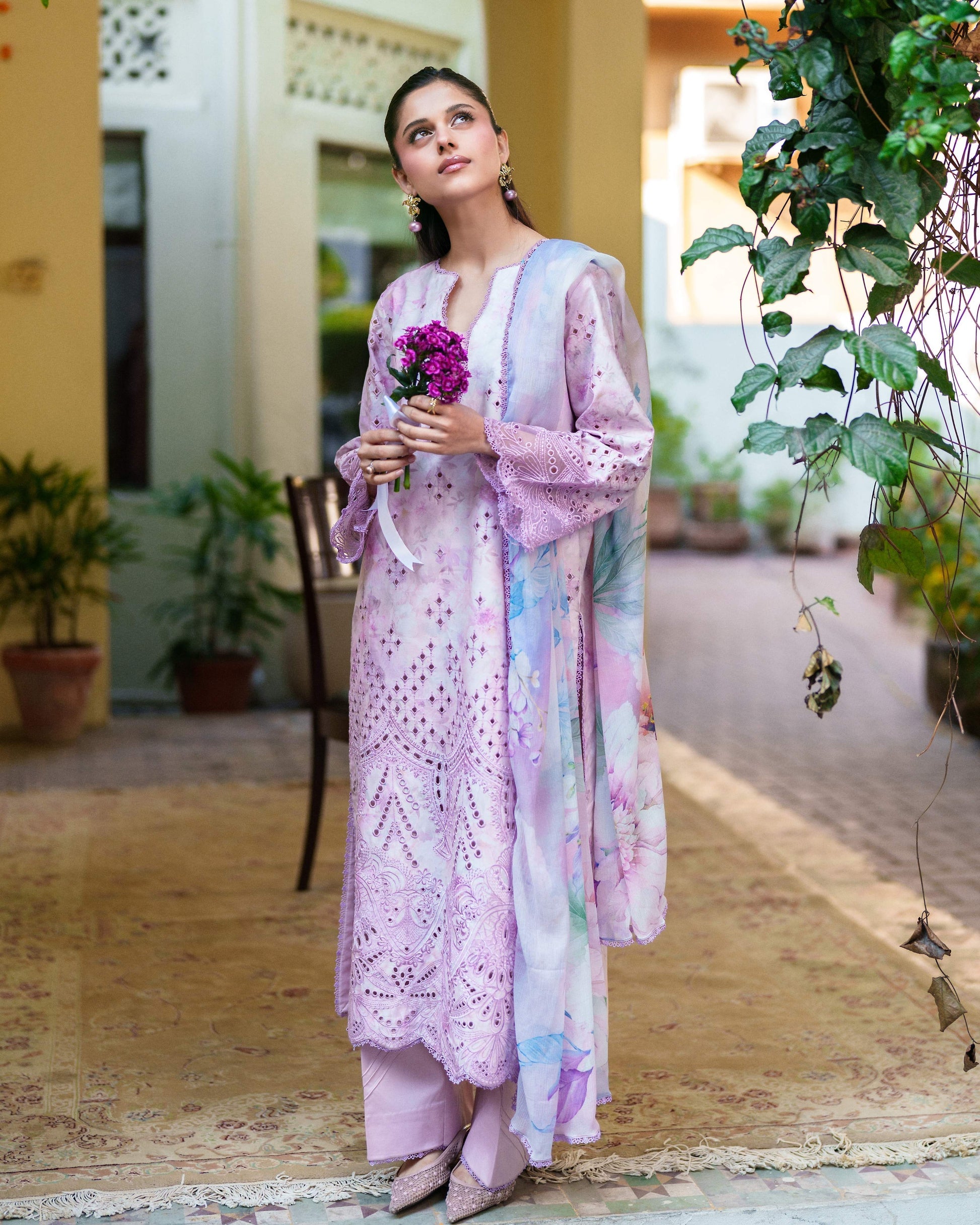 Neeshay Summer Printkari Lawn