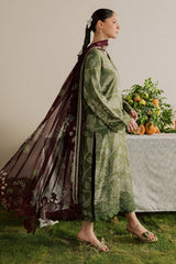 Nureh Gardenia Embroidered Viscose Slub '26