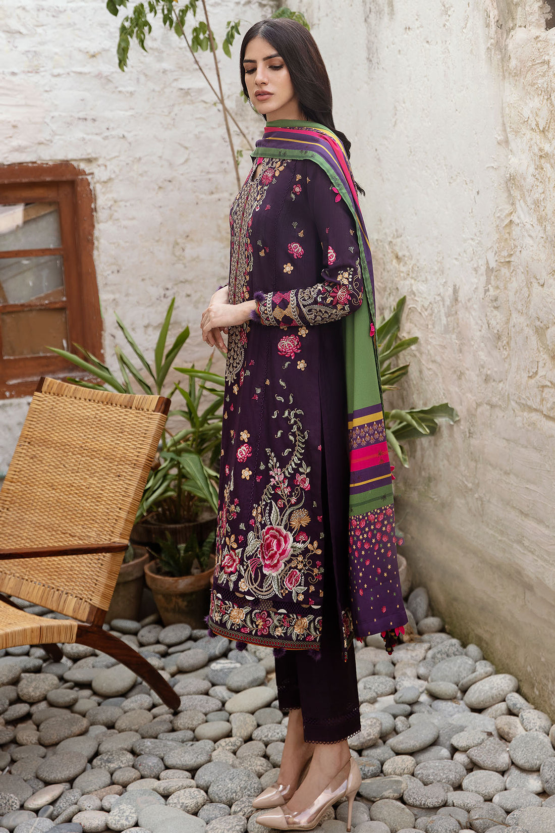 IRIS Fall / Winter Embroidered Collection By Jazmin