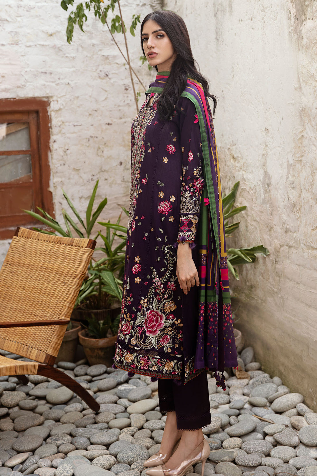 IRIS Fall / Winter Embroidered Collection By Jazmin