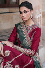 Shahkaar Luxury Lawn Embroidered Eid Festive Collection D11