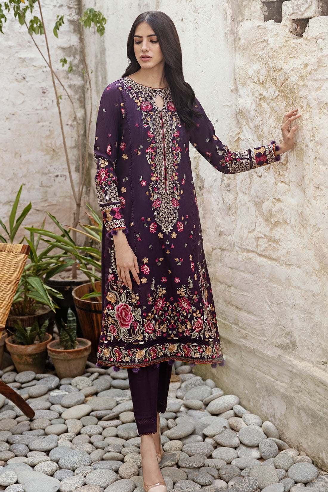 IRIS Fall / Winter Embroidered Collection By Jazmin