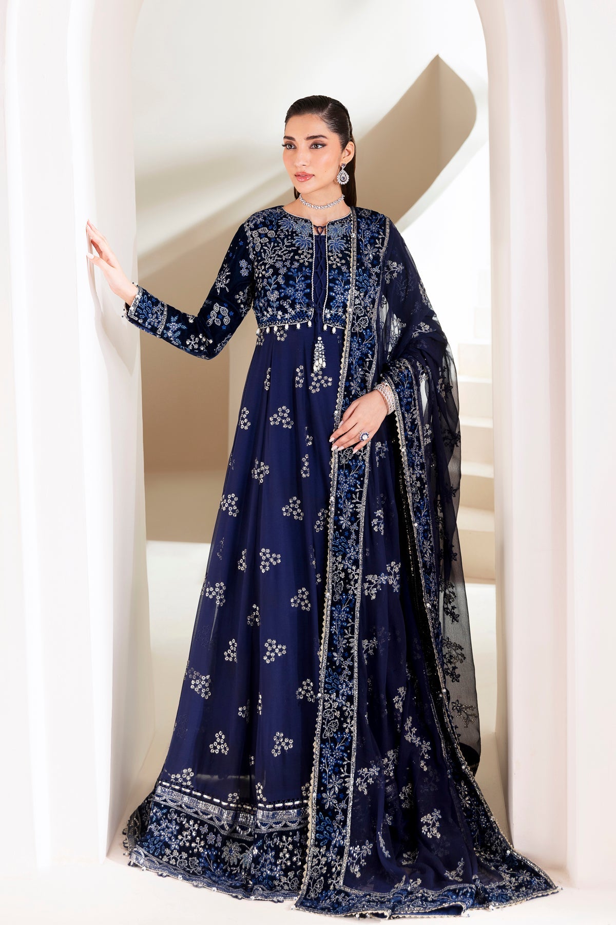 Xenia Formals Luxury Unstitched Collection 25