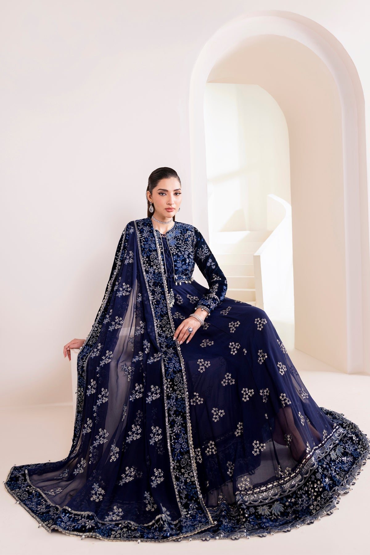 Xenia Formals Luxury Unstitched Collection 25