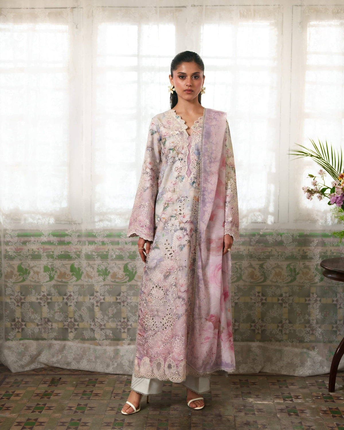 Neeshay Summer Printkari Lawn