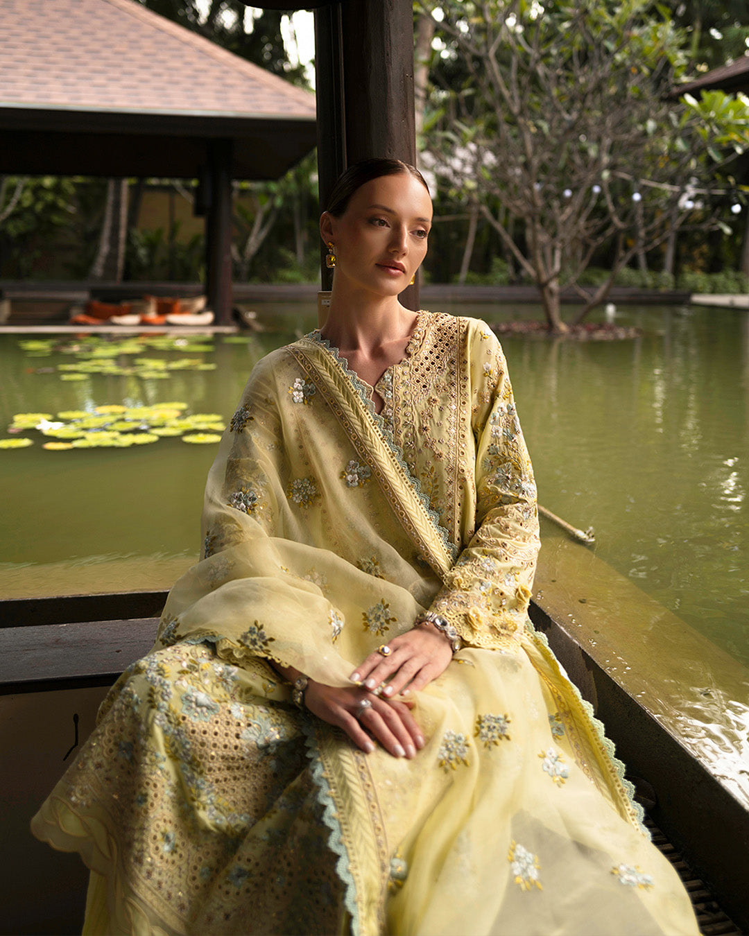 Zinnia Luxury Lawn By Faiza Saqlain