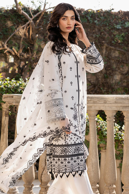 Bahar Embroidered Lawn'25 By Farasha