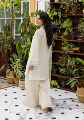 E CRAFT CHIKANKARI WITH CHIFFON BY ELAF