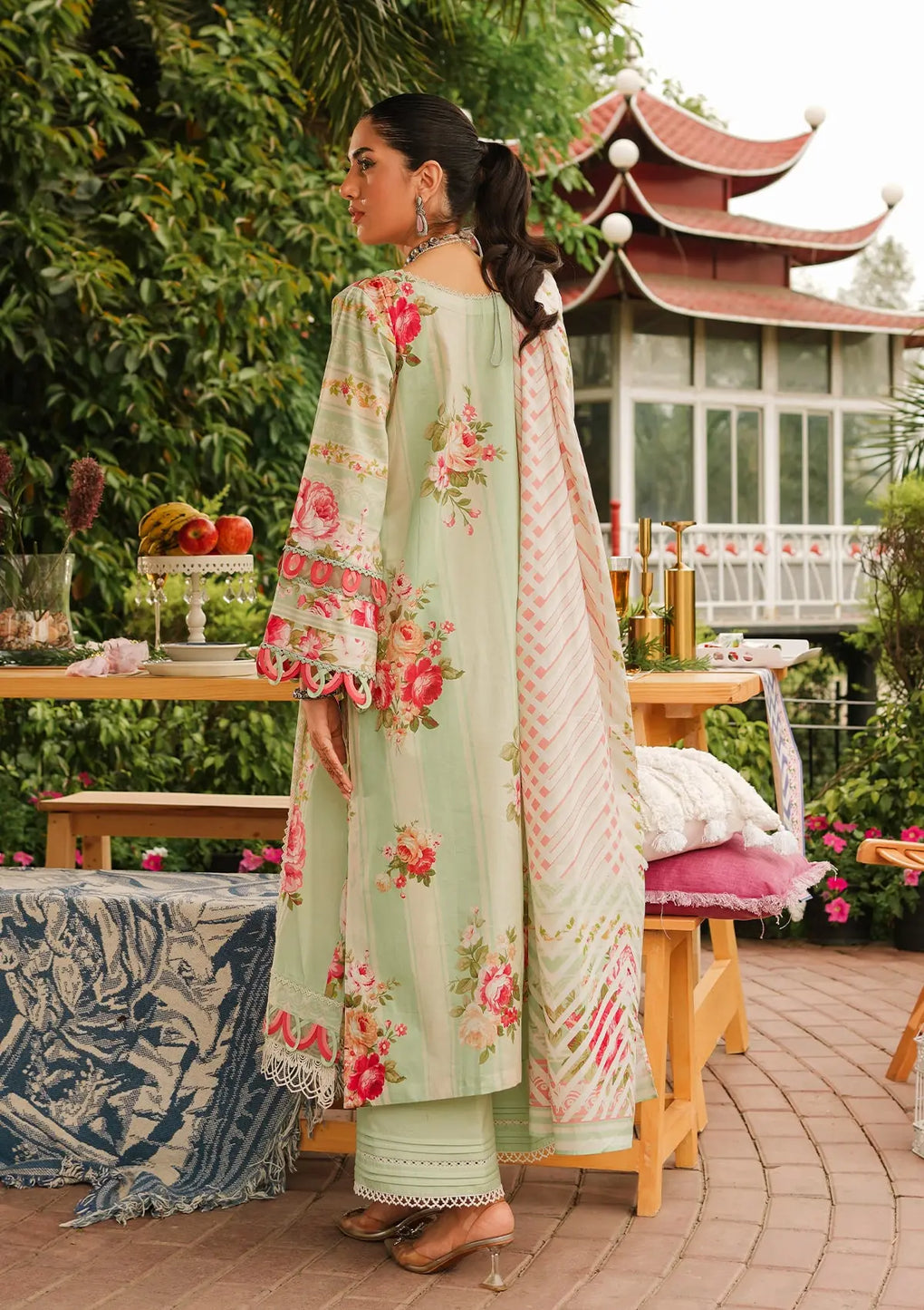 Elaf  Printed Lawn Collection 24 (5A)