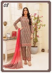 Zebtan Printed Lawn Collection By Soghat Creation 24' (08)