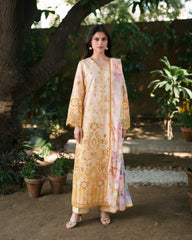 Neeshay Summer Printkari Lawn